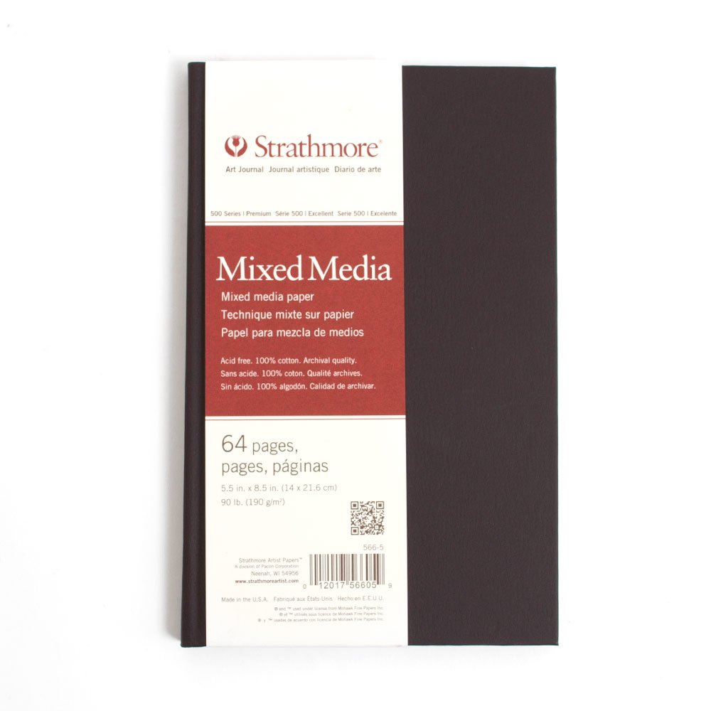 Strathmore, Hardbound, 90#, Mixed Media, Sketchbook, 48 Page